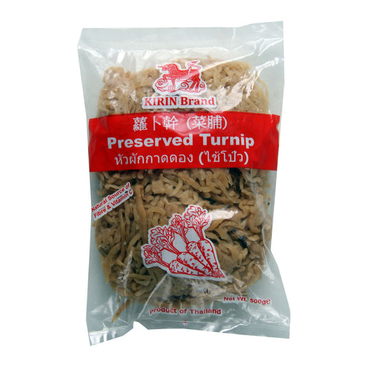 Kirin Preserved Turnip - Chopped - 20x500g