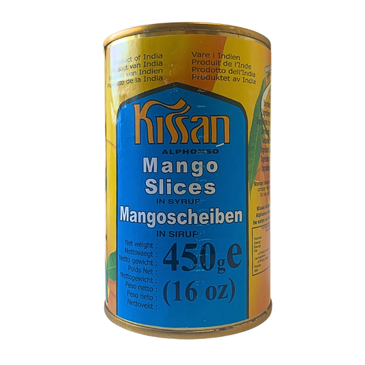 Kissan Alphonso Mango Slices in Syrup - 12x450g