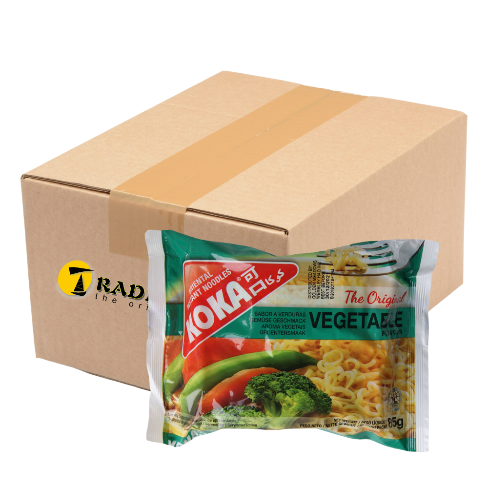 Koka Oriental Style Instant Noodle Vegetable Flavour - 30 x 85g