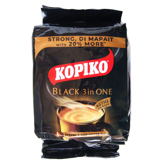 Kopiko Black 3 in 1 Coffee - 24x(10x30g)