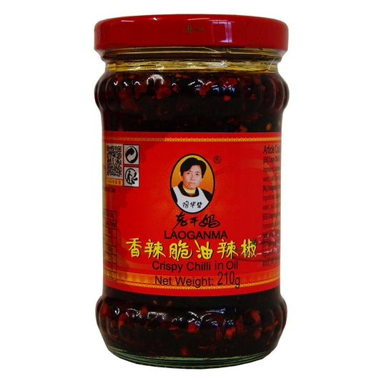 Lao Gan Ma Crispy Chilli Oil - 24x210g