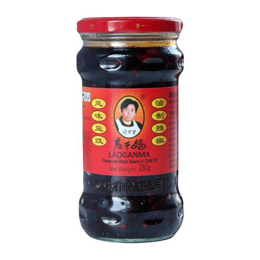 Lao Gan Ma Black Bean Chilli Sauce - 24x280g