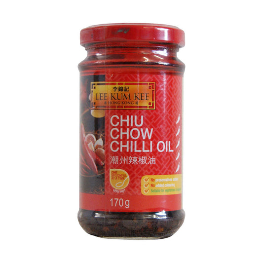 Lee Kum Kee Chiu Chow Chilli Oil - 12x170g