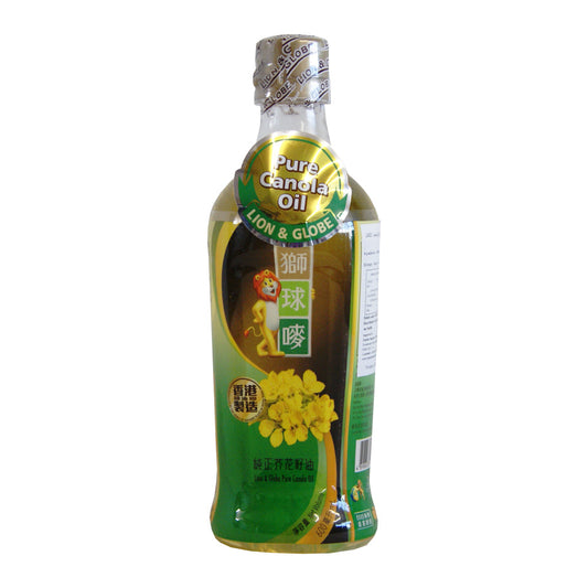 Lion & Globe Canola Oil - 24x600ml