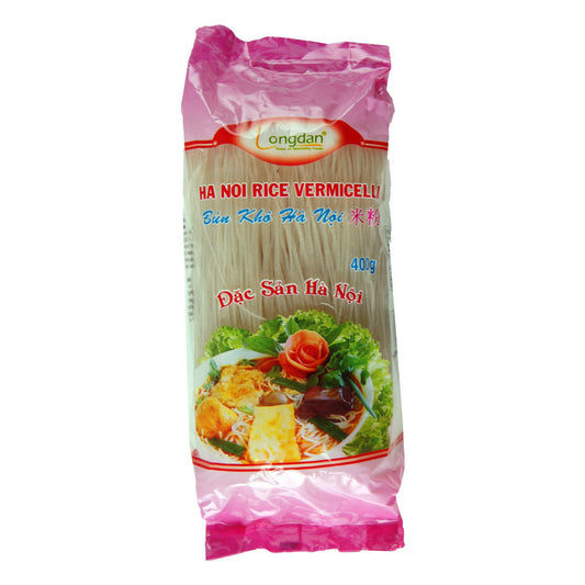 Longdan 0.8mm Ha Noi Rice Vermicelli - 30x400g