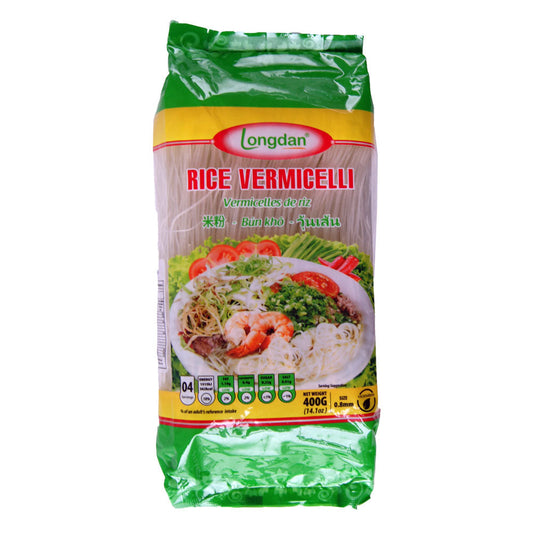 Longdan 0.8mm Rice Vermicelli - 30x400g