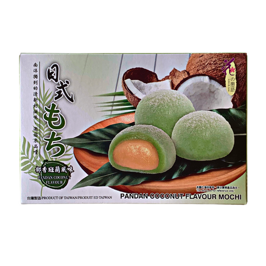 Love & Love Japanese Style Pandan & Coconut Mochi - 24x180g