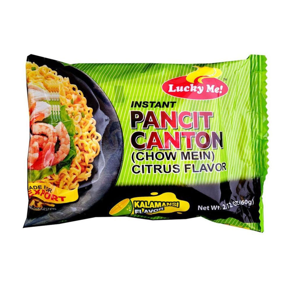 Lucky Me Instant Pancit Canton Noodles - Kalamansi Flavour - 72x60g