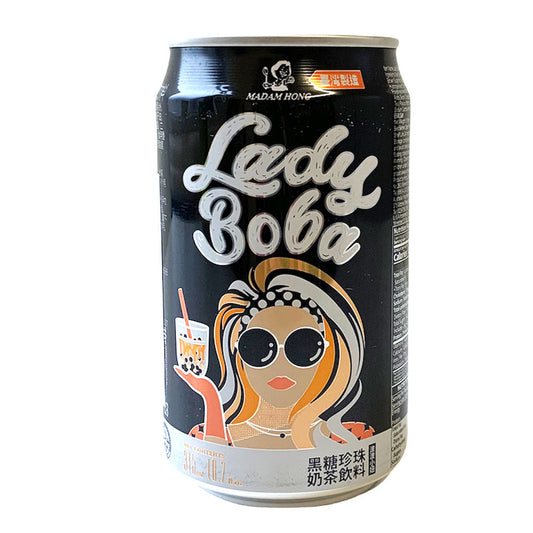 Madam Hong Lady Boba Brown Sugar Bubble Tea - 24x315ml