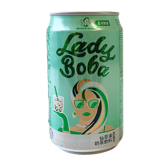 Madam Hong Lady Boba Grass Jelly Bubble Tea - 24x315ml