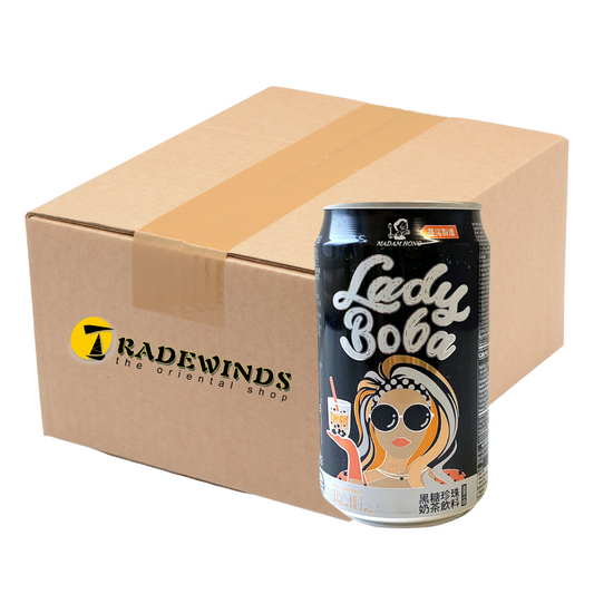 Madam Hong Lady Boba Brown Sugar Bubble Tea - 24x315ml