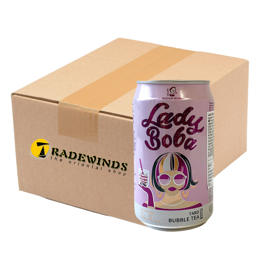 Madam Hong Lady Boba Taro Bubble Tea - 24x315ml