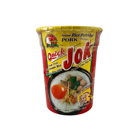 Madam Pum Jok Cup Rice Porridge  - Pork Flavour - 36x42g