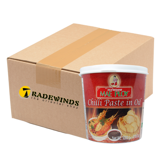 Mae Ploy Chilli Paste in Oil - 12 x 1kg