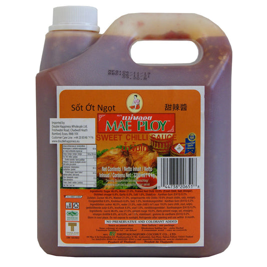 Mae Ploy Sweet Chilli Sauce - 3 x 4kg