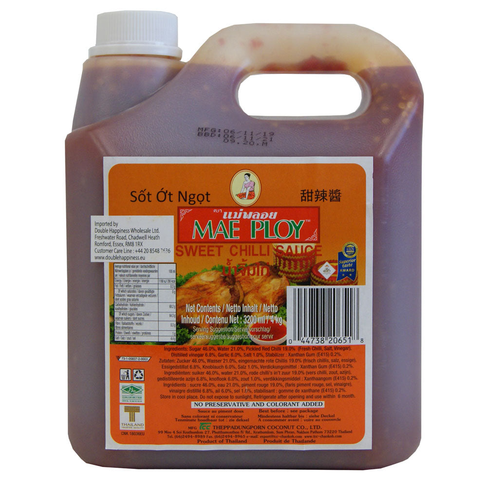 Mae Ploy Sweet Chilli Sauce - 3 x 4kg