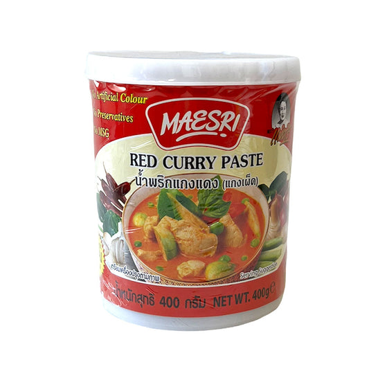 Maesri Red Curry Paste - 12x400g