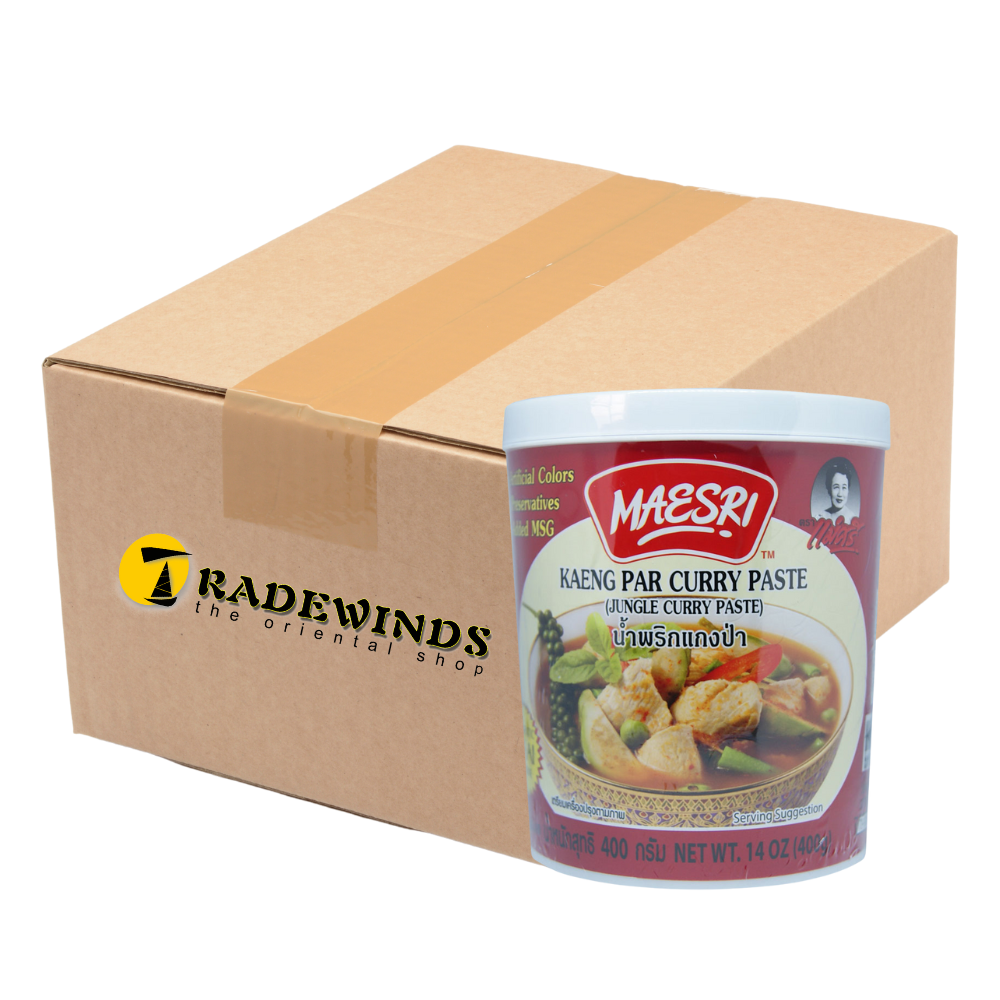 Maesri Kaeng Par Curry Paste - 12 x 400g