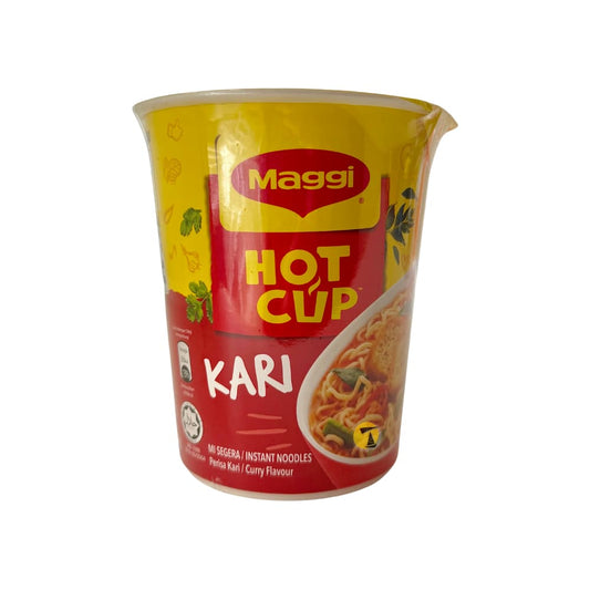 Maggi Hot Cup Kari Flavour Noodles - 12x58g