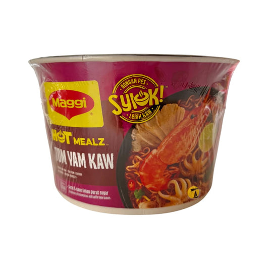Maggi Hot Mealz Tom Yam Flavour Bowl Noodles - 12x96g