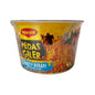 Maggi Pedas giler (Very Spicy) Cheesy Volcano Flavour Bowl Noodles - 12x94g