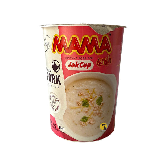 Mama JokCup Pork Flavour Rice Porridge - 12x45g