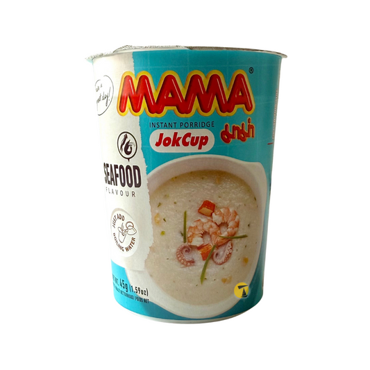 Mama JokCup Seafood Flavour Rice Porridge - 12x45g