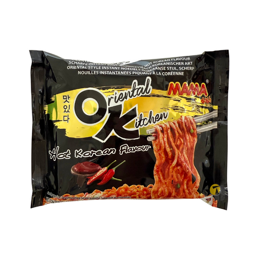 Mama Oriental Kitchen Hot Korean Flavour Instant Noodles - 6x(4x85g)