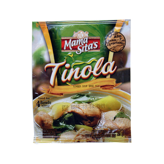 Mama Sita's Tinola Ginger Soup Base Mix - 24x25g