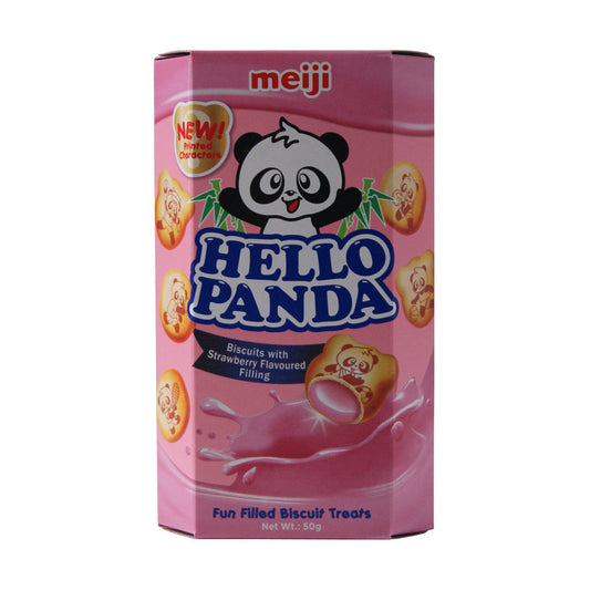 Hello Panda Strawberry Filled Biscuits - 2x(10 x 50g)
