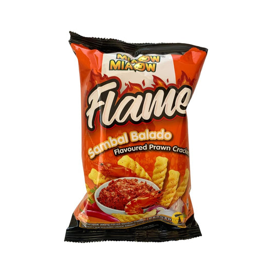 Miaow Miaow Flame Prawn Cracker - Sambal Balado - 30x50g