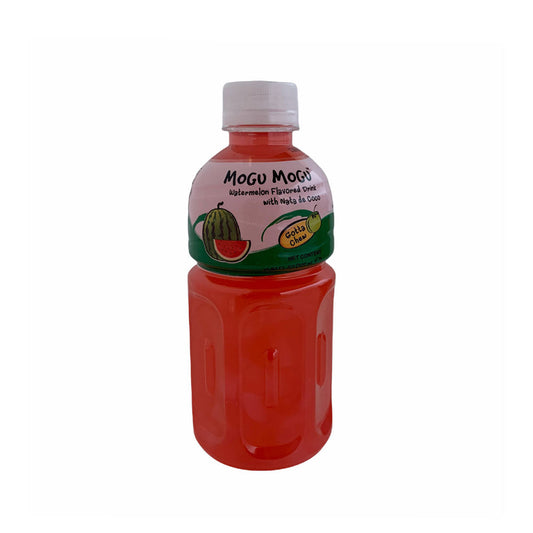 Mogu Mogu Watermelon Flavoured Drink with Nata de Coco - 24x320ml