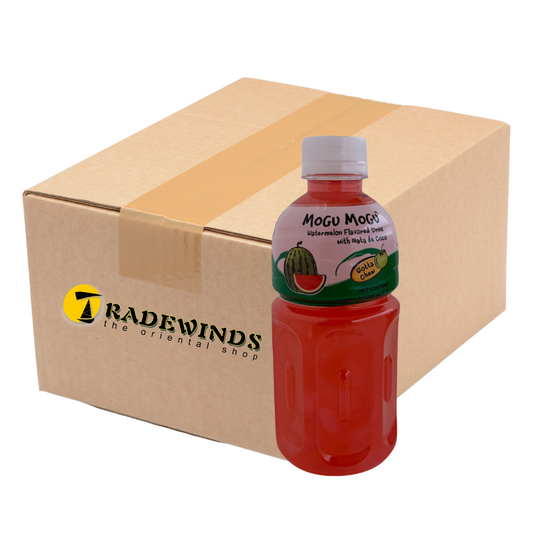 Mogu Mogu Watermelon Flavoured Drink with Nata de Coco - 24x320ml - BB: 31/07/2024