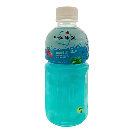 Mogu Mogu Bubble Gum Flavoured Drink with Nata de Coco - 24x320ml
