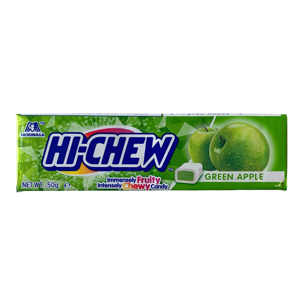 Morinaga Hi-Chew Green Apple Chewy Candy - 15x50g