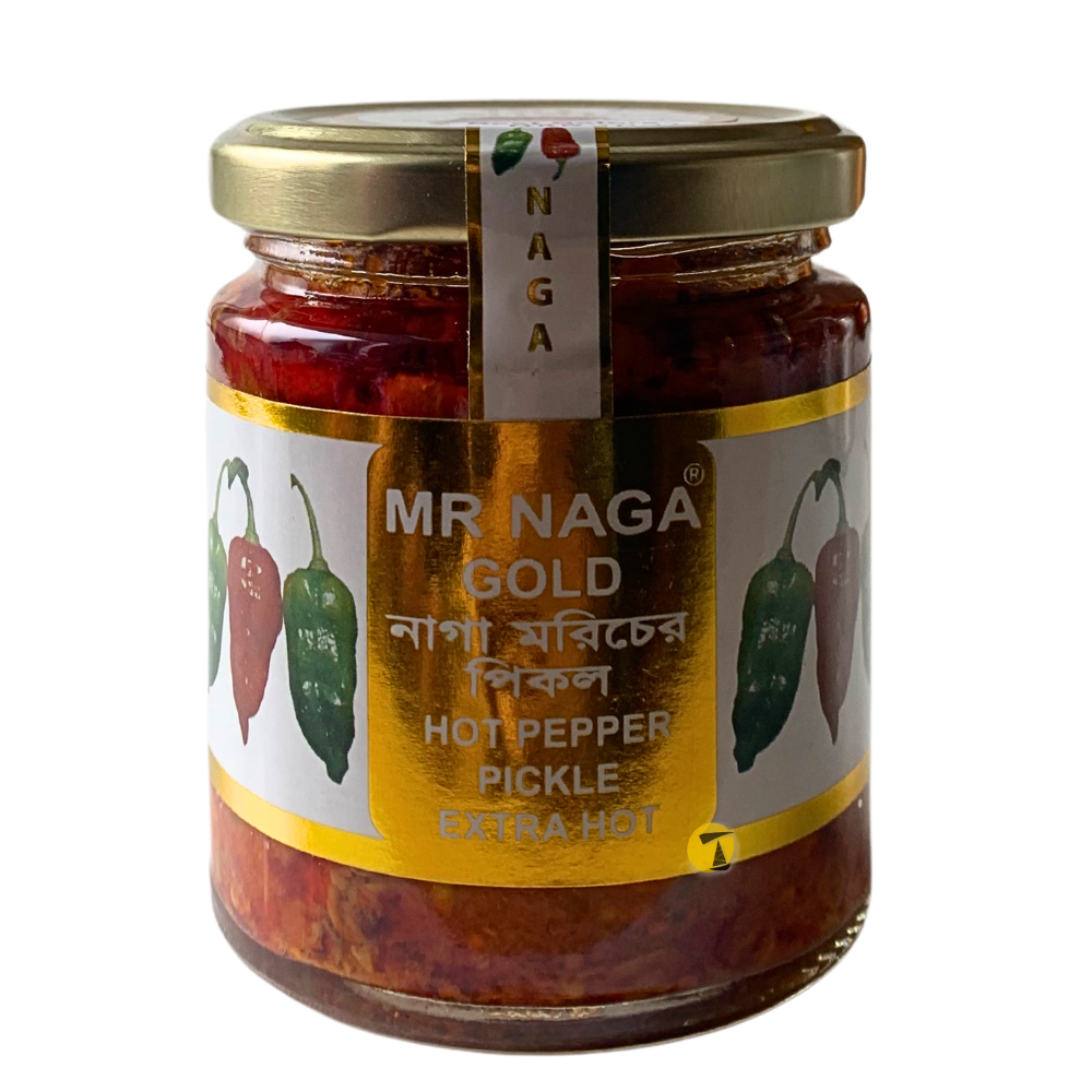 Mr Naga GOLD Extra Hot Pepper Pickle - 12x190g