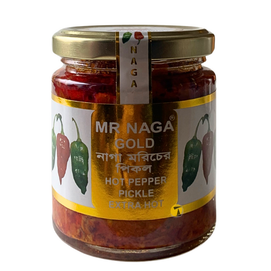 Mr Naga GOLD Extra Hot Pepper Pickle - 12x190g
