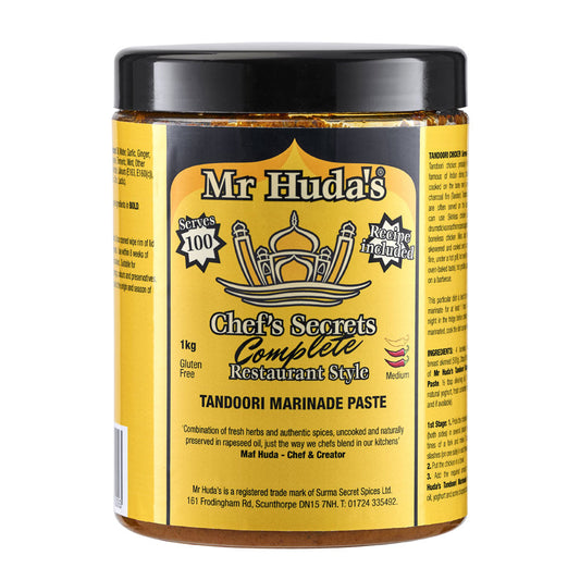 Mr Huda's Gluten Free Tandoori Marinade Paste - 1kg