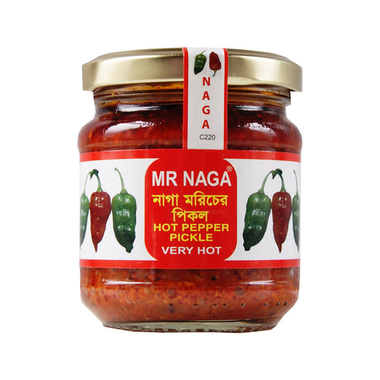 Mr Naga Hot Pepper Pickle - 36x190g