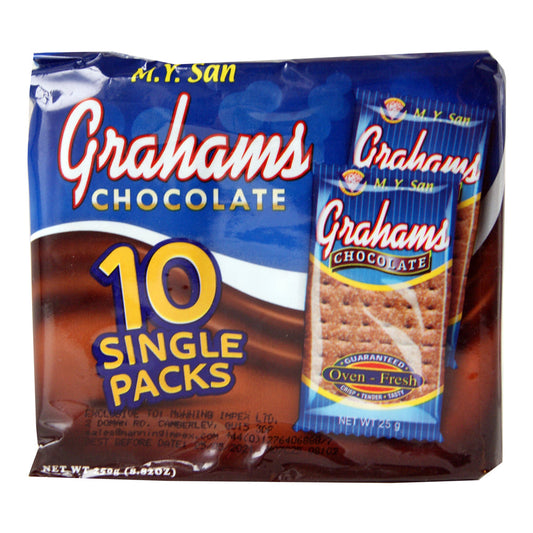 M.Y San Chocolate Grahams Crackers - 20x(10x25g)