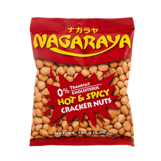 Nagaraya Hot & Spicy Cracker Nuts - 48x160g