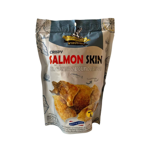 Nai Pramong Crispy Salmon Skin - Original - 16x35g