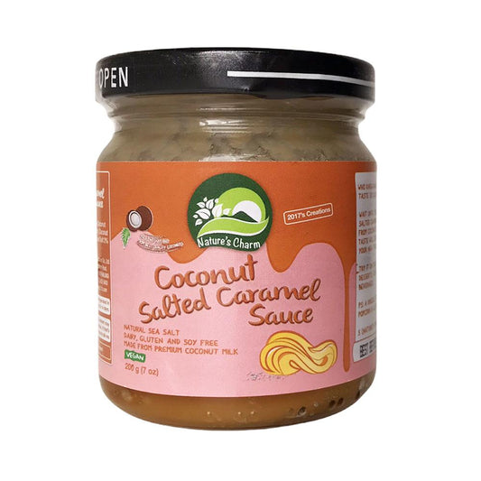 Nature's Charm Coconut Salted Caramel Sauce - 24x200g