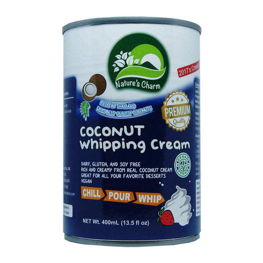 Nature's Charm Coconut Whipping Cream - 24x400g