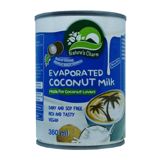 Nature's Charm Evaporated Coconut Milk - 24x360ml
