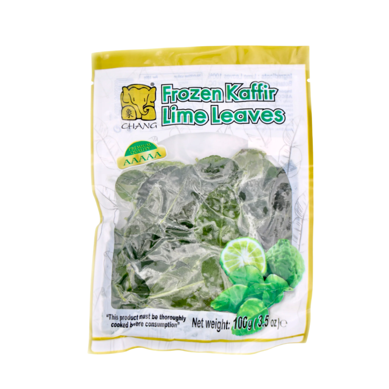 Chang Kaffir Lime Leaves - 24x100g [FROZEN]