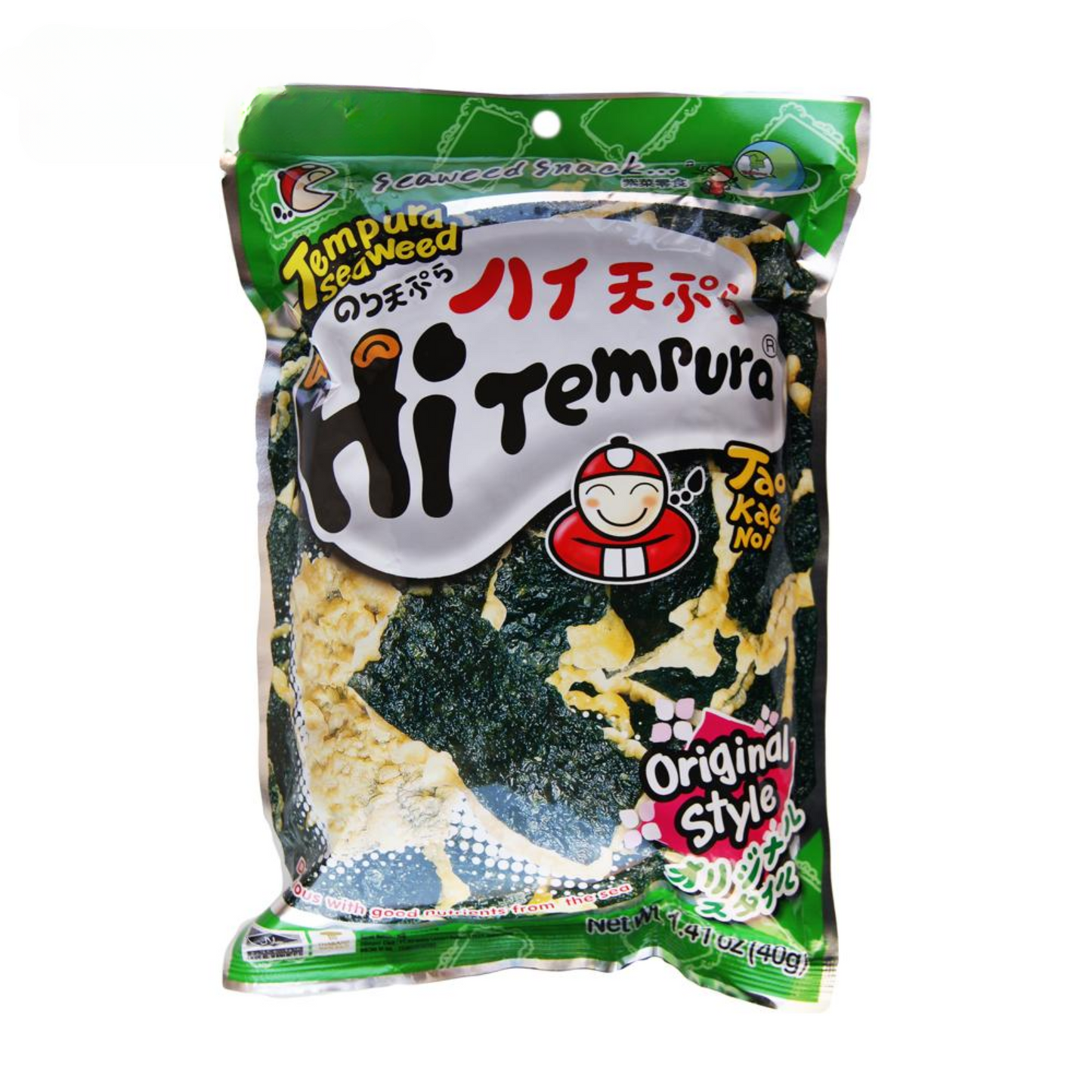 Taokaenoi Tempura Seaweed - Original - 48x40g