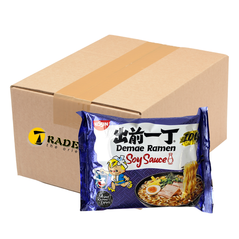 Nissin Demae Ramen Soy Sauce Flavour - 30 Packets – Tradewinds Wholesale