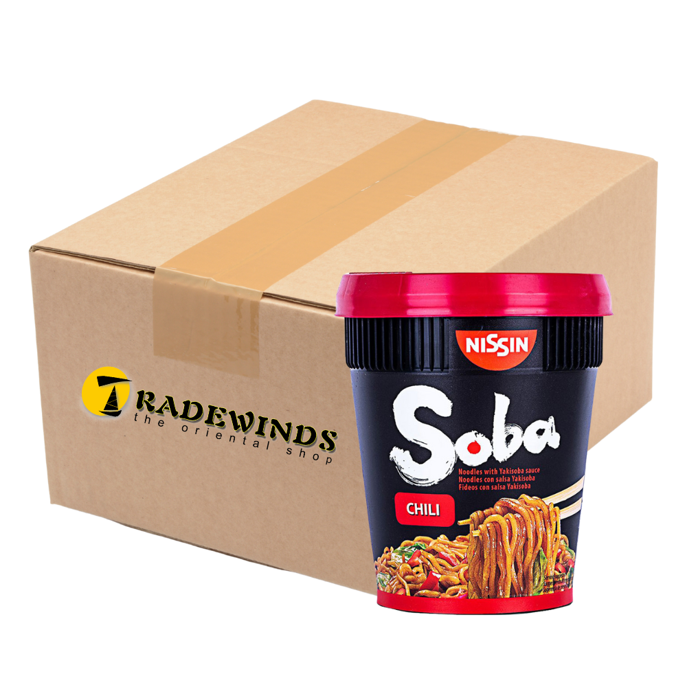 Nissin Soba Chilli Pot Noodle - 8 Pots