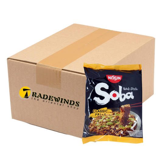 Nissin Soba Japanese Fried Instant Noodles - Classic - 9 Packets